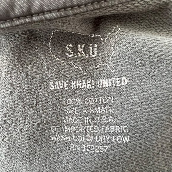 S.K.U. Save Khaki United Jacket Women XS Green lightweight Utility Military EUC - Picture 8 of 11